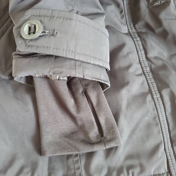 Athleta Primaloft Peak Parka Black Hooded Zippered Pockets Women XXS - Picture 14 of 15